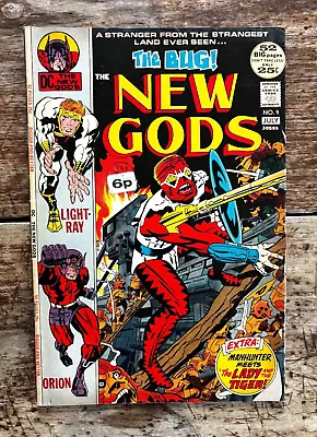 Buy Bronze Age DC Comic NEW GODS #9 - 1972 - Jack Kirby - FN- 5.5 • 7£