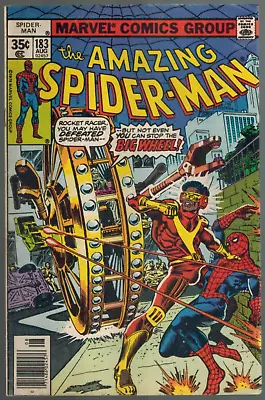 Buy Amazing Spider-Man 183  1st Big Wheel! VG/F 1978 Marvel Comic • 6.29£