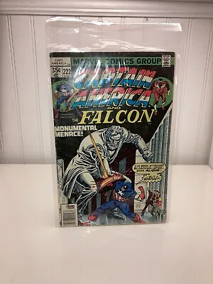 Buy Captain America And The Falcon #222 Marvel 1978 Fury, GREAT CONDITION!! • 14.25£