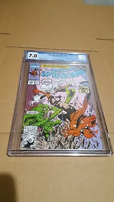 Buy Amazing Spider-man #342 Cgc 7.0 White Pages Direct Edition Tiger Electronics • 47.31£