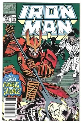 Buy Iron Man #281 - First Cameo Appearance Of War Machine, 1992, Marvel Comic • 22£