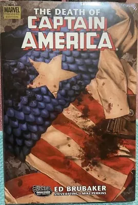 Buy Marvel Comics: The Death Of Captain America Hardcover Trade Factory Sealed New • 12.99£