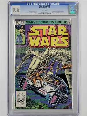 Buy Marvel Comics Star Wars #69 1983 Death Of Suprema Dala White Pages CGC 9.6 • 99.93£