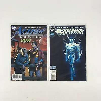 Buy Action Comics 869 Corrected Version Superman 123 Lot VF • 7.99£
