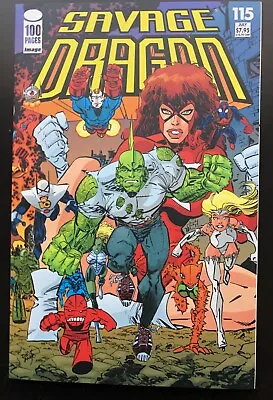 Buy Savage Dragon 115 Invincible Cameo - 100 Pages - Death Of Wildstar & Sgt. Marvel • 37.95£