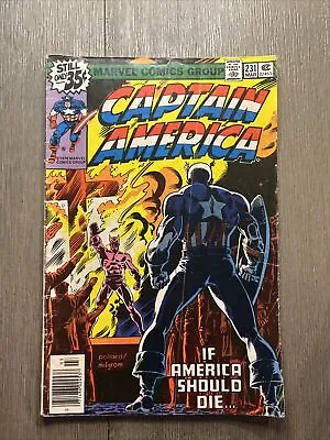 Buy Captain America #231 KEY 1st Appearance Of National Force! Classic Cover! 1978 • 5.53£