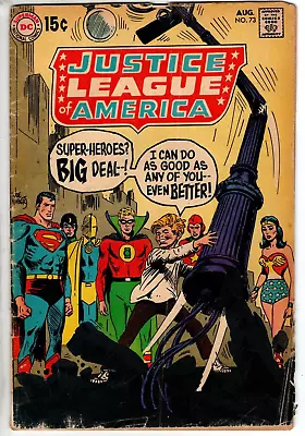 Buy Justice League Of America #73, Good - Very Good Condition • 9.59£