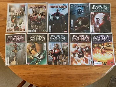 Buy Invincible Iron Man # 500-527 With 500.1 ( COMPLETE SET) MARVEL COMICS 2008 • 122.25£