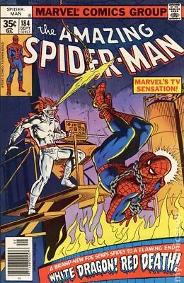 Buy Amazing Spider-Man #184 VG 1978 Stock Image Low Grade • 7.04£
