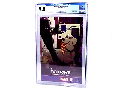 Buy Marvel Hawkeye Kate Bishop #1 Fleecs Variant Cover Cgc 9.8 Perfect • 59£