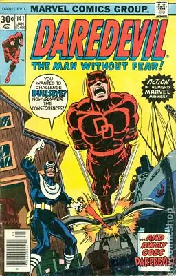 Buy Daredevil #141 FN- 5.5 1977 Stock Image Low Grade • 9.19£