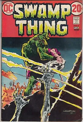 Buy Swamp Thing 3 - 1973 - 1st Appearance Of Patchwork Man & Abby Arcane - Very Fine • 74.99£
