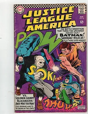 Buy Justice League Of America #46 VG 4.0 1966 1st App. Silver Age Sandman • 15.81£