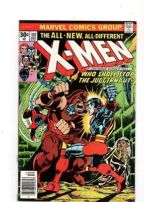 Buy Uncanny X-Men #102, VF 8.0, Wolverine, Juggernaut, Storm, Black Tom • 109.53£