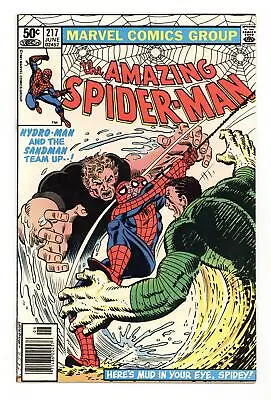 Buy Amazing Spider-Man #217N Newsstand Variant FN+ 6.5 1981 • 13.04£