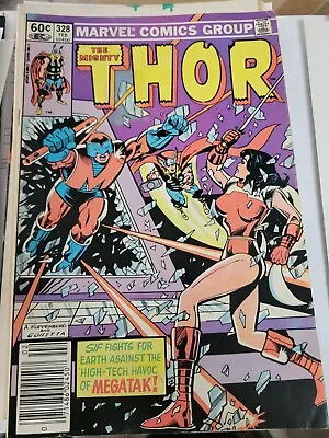Buy Mighty Thor #328 (1983, Marvel) Old Warehouse Inventory Overall Good Condition • 8.78£