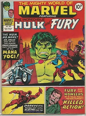 Buy The Incredible Hulk & Nick Fury  #267 : Vintage Marvel Comic : November 1977 • 6.95£