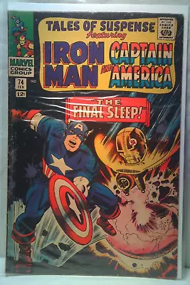 Buy Tales Of Suspense Iron Man And Captain America Marvel Comics  74 6.0 • 16.60£