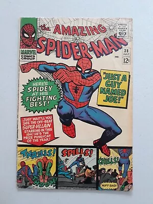 Buy Amazing  Spider-Man 38 Marvel Comics 1966 Last Ditko  • 118.77£