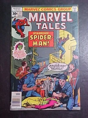 Buy Marvel Tales #77! Reprints Amazing Spiderman #96! Fn+ 1977 Marvel Comics • 3.19£