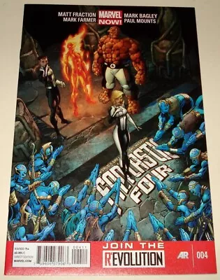 Buy FANTASTIC FOUR # 4 Marvel Comic (April 2013) NM Marvel Now! / 1st Printing. • 3.50£