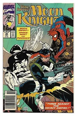 Buy Marc Spector: Moon Knight #20 Marvel Dixon Velluto Palmer 1990 VFN/NM • 6.99£
