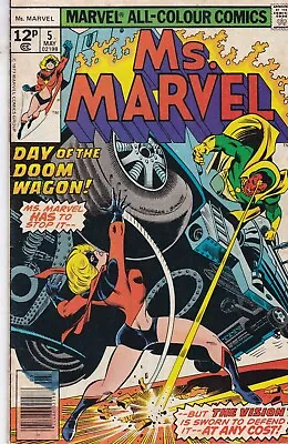 Buy Marvel Comics Ms Marvel Vol. 1 #5 May 1977 Fast P&p Same Day Dispatch • 9.99£