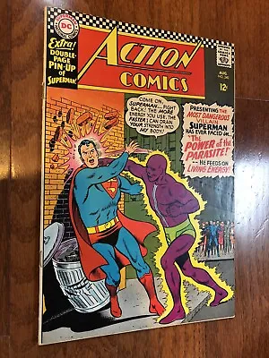 Buy Action Comics #340 1st Parasite App Superman DC Comics 1966 ￼With Pinup Detached • 158.12£