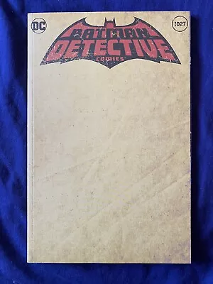 Buy Batman Detective Comics #1027 - Yellow Blank Cover - Bagged & Boarded • 25£
