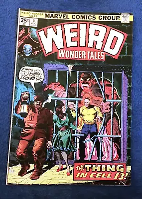 Buy Free P & P ; Weird Wonder Tales #5, Aug 1974: Vintage Supernatural Chillers! • 8.99£