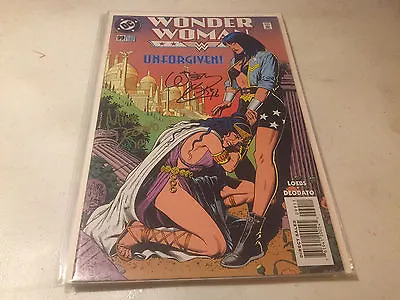 Buy Signed Mike Deodato Bill Messner-loebs Wonder Woman #99 W/coa 200% Guarantee • 12.70£