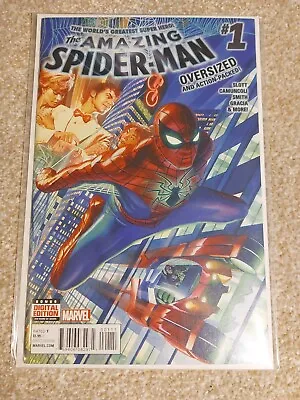 Buy The Amazing Spider-man #1 Vol.4 1st Print Dan Slott Alex Ross BAGGED&BOARDED  • 4.99£