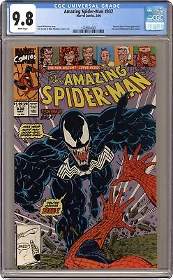 Buy Amazing Spider-Man #332 CGC 9.8 1990 3728974007 • 115.42£