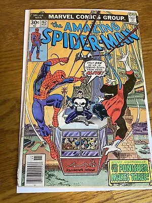 Buy Amazing Spider-Man 162  GD+ 2.5 - Newsstand - 1st Full App. Jigsaw - 1976 Bronze • 10.25£