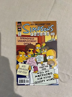 Buy SIMPSONS COMICS (1993) #80 - NM Bongo Direct Edition • 5£