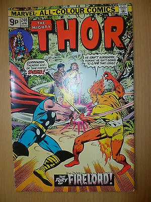 Buy THE MIGHTY THOR Marvel Comics, APRIL, 1976 Issue, Vol.1, No.246 • 6.29£