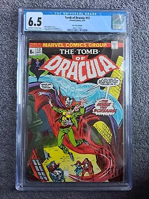 Buy Tomb Of Dracula 12 CGC 6.5 . 2nd Blade Appearance New MCU Movie . • 150£
