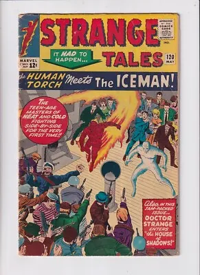 Buy Strange Tales (1951) # 120 (2.5-GD+) (2004086) Human Torch, Iceman 1964 • 28.35£