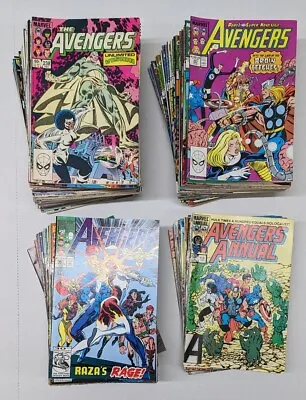 Buy THE AVENGERS #238-400 + Annuals 13-23, Huge 174 Issue Lot  • 216.82£