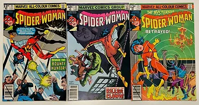 Buy Bronze Age Marvel Comics Spider-Woman Key 3 Issue Lot 21 22 23 High Grade VF/NM • 0.99£