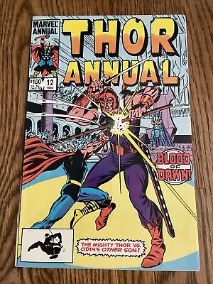 Buy THE MIGHTY THOR ANNUAL #12 (Marvel Comics 1984) 1st Series, NM • 3.38£