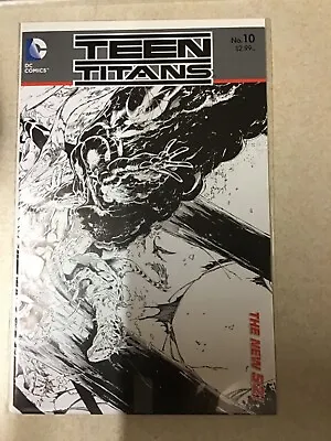 Buy TEEN TITANS # 10 SKETCH VARIANT EDITION 1 In 25 NEW 52 FIRST PRINT DC COMICS  • 6.95£