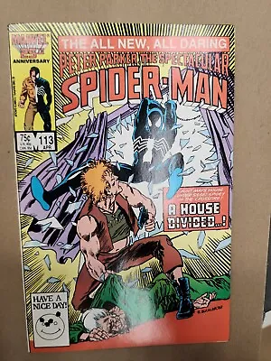 Buy Peter Parker The Spectacular Spider-Man #113 App. Of Blackcat. J6 • 5.04£