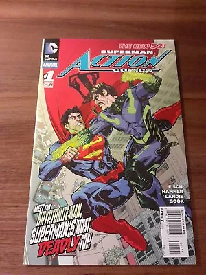 Buy Action Comics Annual #1 Vol 2 New 52 - DC Comics - Fisch & Hamner • 0.99£
