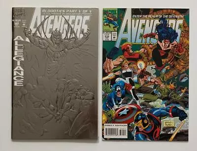 Buy Avengers #369 & 370 (Marvel 1993) 2 X VF+ Condition Issues. • 14.50£