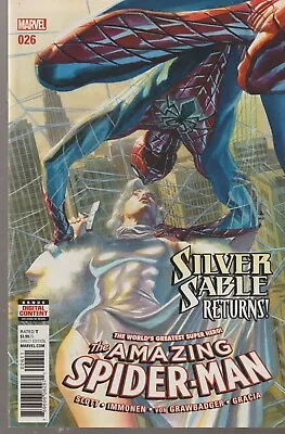 Buy Marvel Comics Amazing Spider-man #26 (2017) 1st Print Vf+ • 5.95£