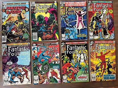 Buy Marvel Lot 1977 Fantastic Four # 185 Key N Scratch & 222 229 230 233 246 255 256 • 15.87£