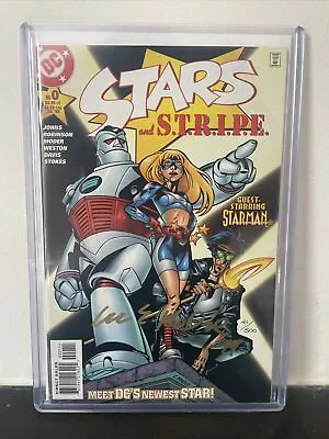 Buy Stars & STRIPE S.T.R.I.P.E. #0 – Signed By Lee Moder (1st First App Stargirl) • 50£