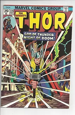 Buy Thor #229 VF- (7.0) 1974 - Hulk 181 Wolverine Ad • 39.98£