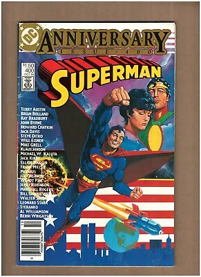 Buy Superman #400 DC Comics 1984 Byrne Ditko Kirby Chaykin Moebius VG/FN 5.0 • 3.56£
